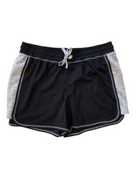 Women's ST. JOHN'S BAY Active Quick-Dri Shorts Black & Gray Size Large